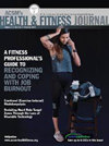 ACSMS HEALTH & FITNESS JOURNAL雜志封面
